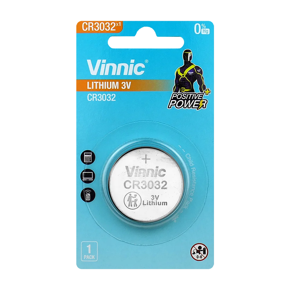 Lithiová baterie Vinnic CR3032 - 1 ks