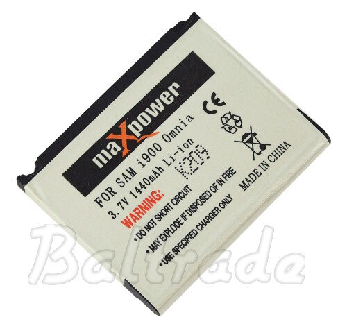Bateria maXpower do Samsung i900 OMNIA Li-ion 1440mAh