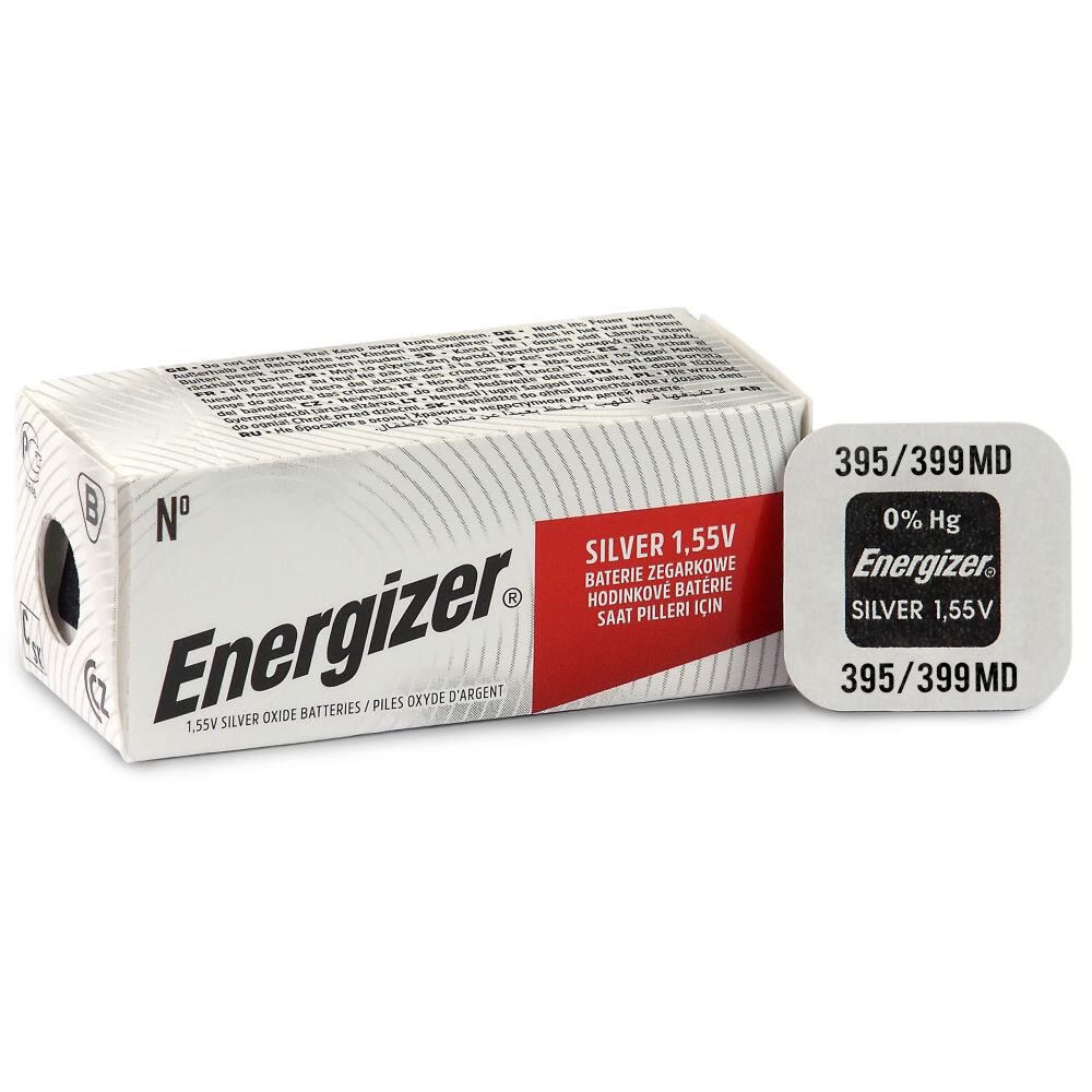 bateria srebrowa mini Energizer 395 / 399 / SR927SW / SR927W / SR57