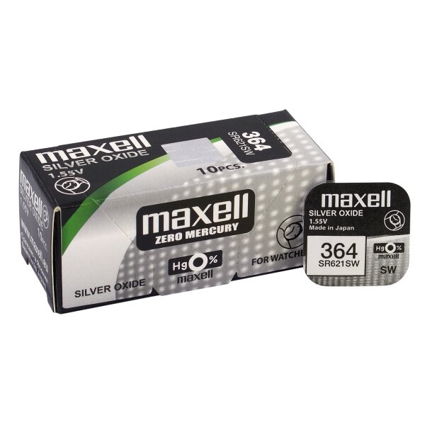 bateria srebrowa mini Maxell 364 / SR621SW / SR60