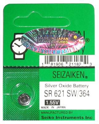 bateria srebrowa mini Seizaiken NR 364 /G1 / SR621SW