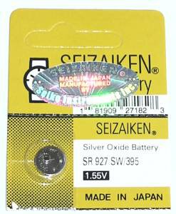 bateria srebrowa mini Seizaiken NR395 / G7 / SR927SW