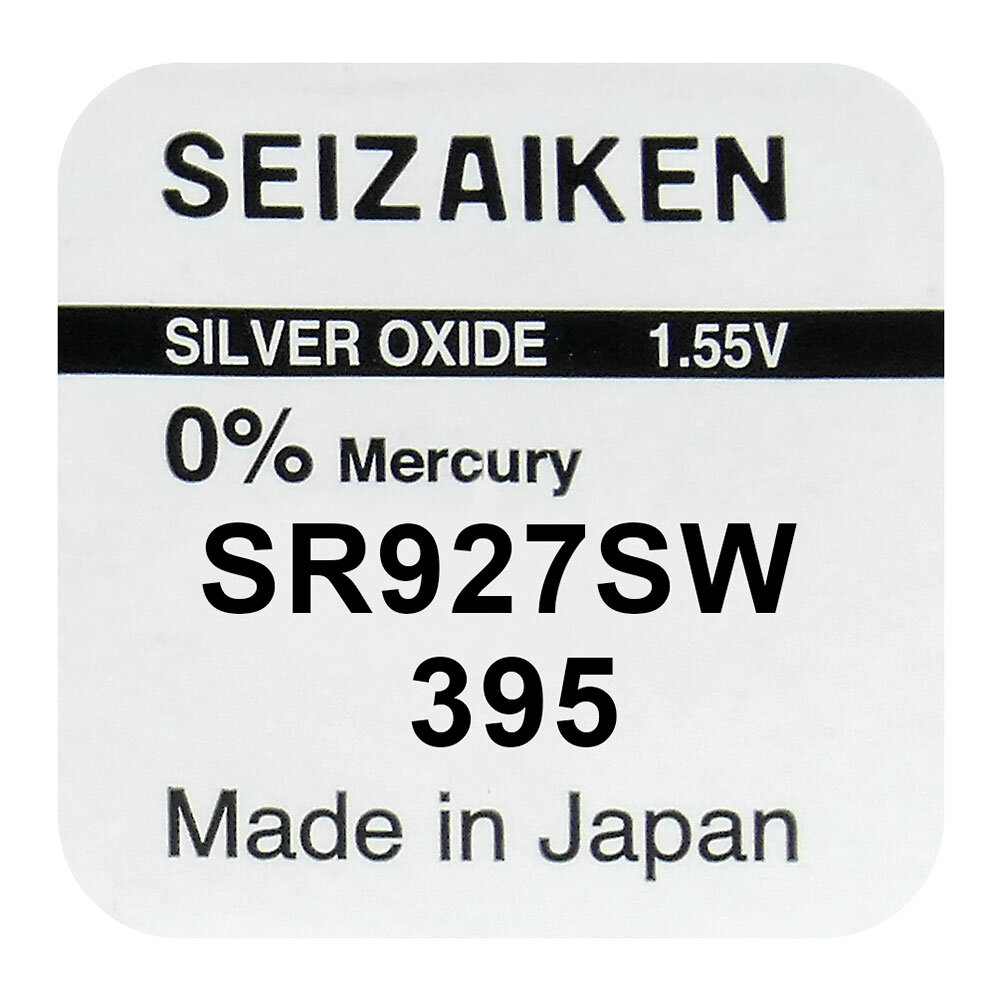 bateria srebrowa mini Seizaiken / SEIKO 395 / SR927SW / SR57