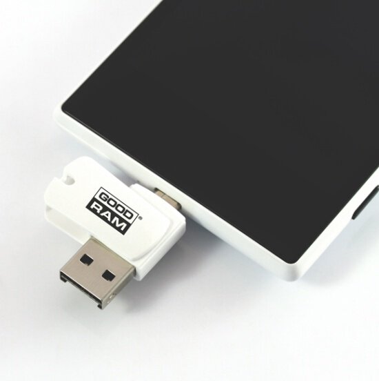 Czytnik kart microSD Goodram A020 USB 2.0 + microUSB OTG
