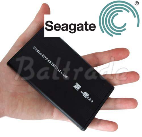 Dysk zewnętrzny USB 2,5" Seagate 250GB + czarna obudowa