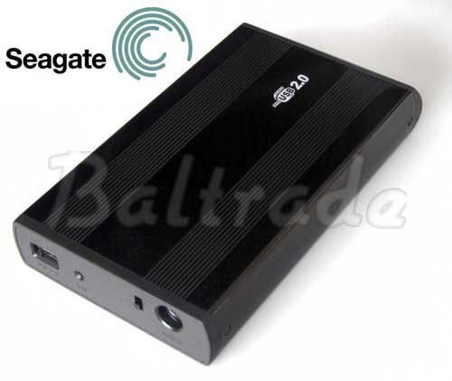 Dysk zewnętrzny USB 3,5" Seagate 500GB + obudowa 3,5" czarna
