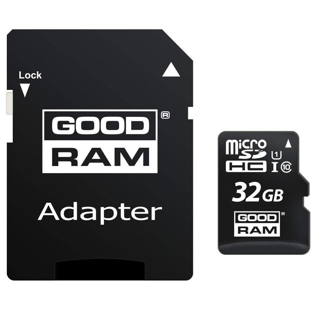 Karta pamięci GOODRAM microSD (microSDHC) 32GB class 10 UHS-I + adapter SD