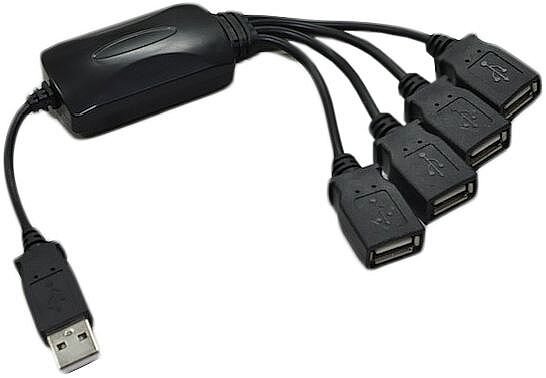 Hub USB 2.0 4-portowy Cabletech URZ0504