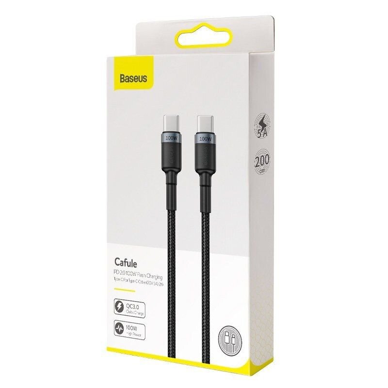 Baseus USB-C PD 100W 2,0m CATKLF-ALG1