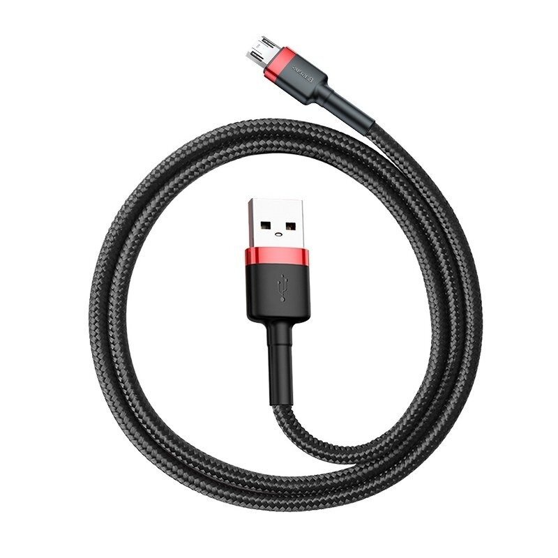 MicroStubz USB A Auf Micro B Kabel – Nur 0,07 Meter, Ultra-kurz, Schwarz, Für Smartphones & Tablets