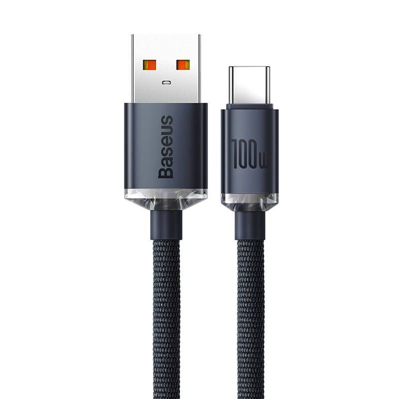 Kabel przewód USB - USB-C / Typ-C 120cm Baseus CAJY000401 z obsługą szybkiego ładowania 100W