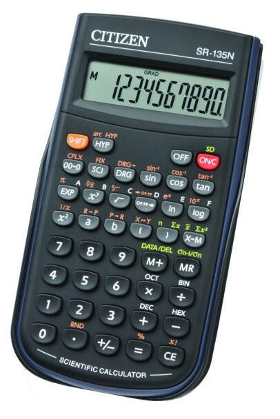 Kalkulator naukowy Citizen SR135N