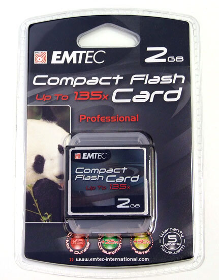 karta pamięci Emtec CF 2GB 135x