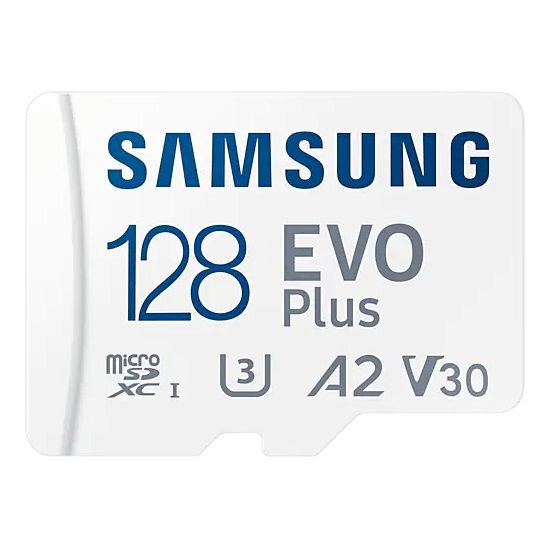 Karta pamięci Samsung EVO PLUS microSDXC 128GB UHS-I U3 A2 V30 class 10 + adapter do SD