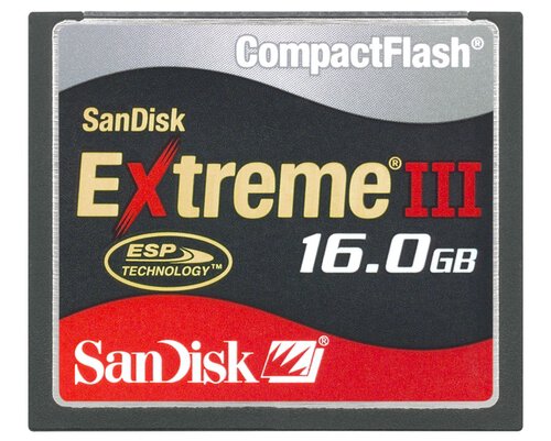 Karta pamięci SanDisk Compact Flash Extreme III 16GB (CF)