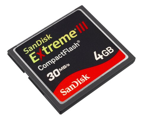 Karta pamięci SanDisk Compact Flash Extreme III 4GB (CF) 30MB/s