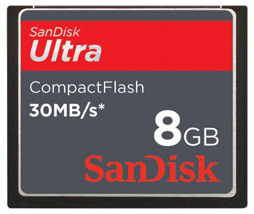 Karta pamięci SanDisk Compact Flash ULTRA 8GB