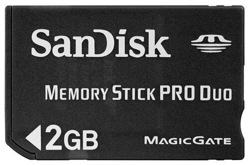 Karta pamięci SanDisk Memory Stick PRO Duo 2GB