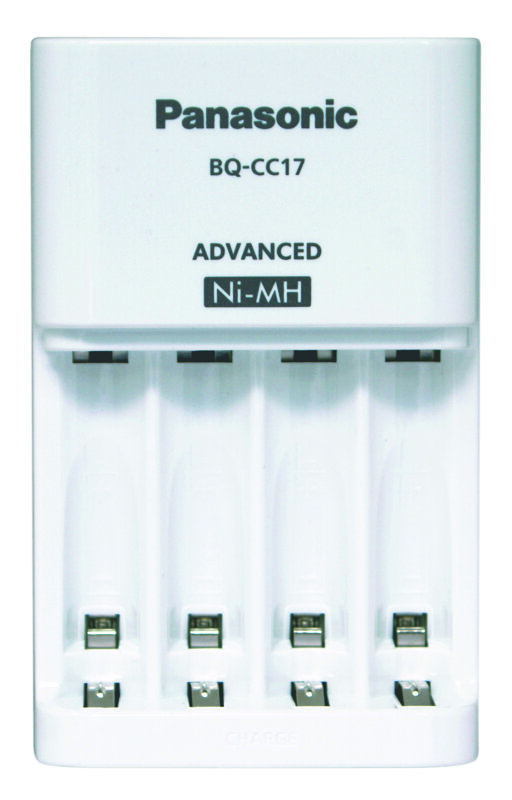 Panasonic Eneloop BQ-CC17 + 4 x R6/AA Eneloop 2000mAh BK-3MCDE