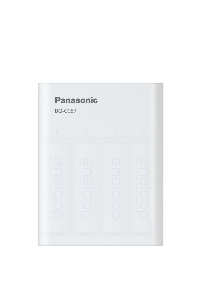 Panasonic Eneloop BQ-CC87 USB + 4 x R6/AA Eneloop 2000mAh BK-3MCDE