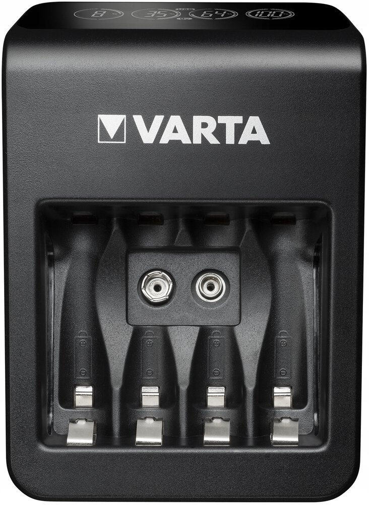 Varta LCD Plug Charger PLUS 57687 + 4ks R6 / AA 2100 mAh