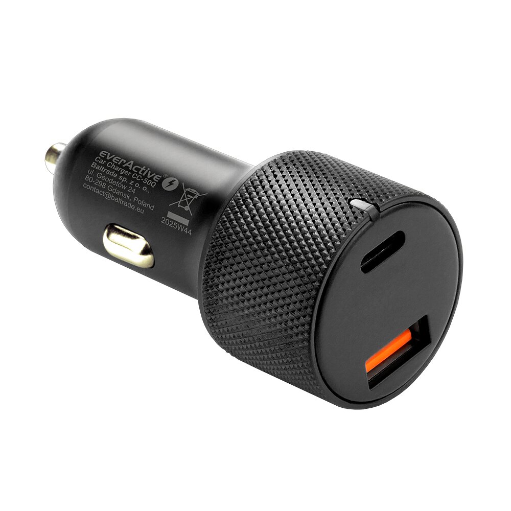 everActive 75W 1xUSB 1xUSB-C CC-50Q