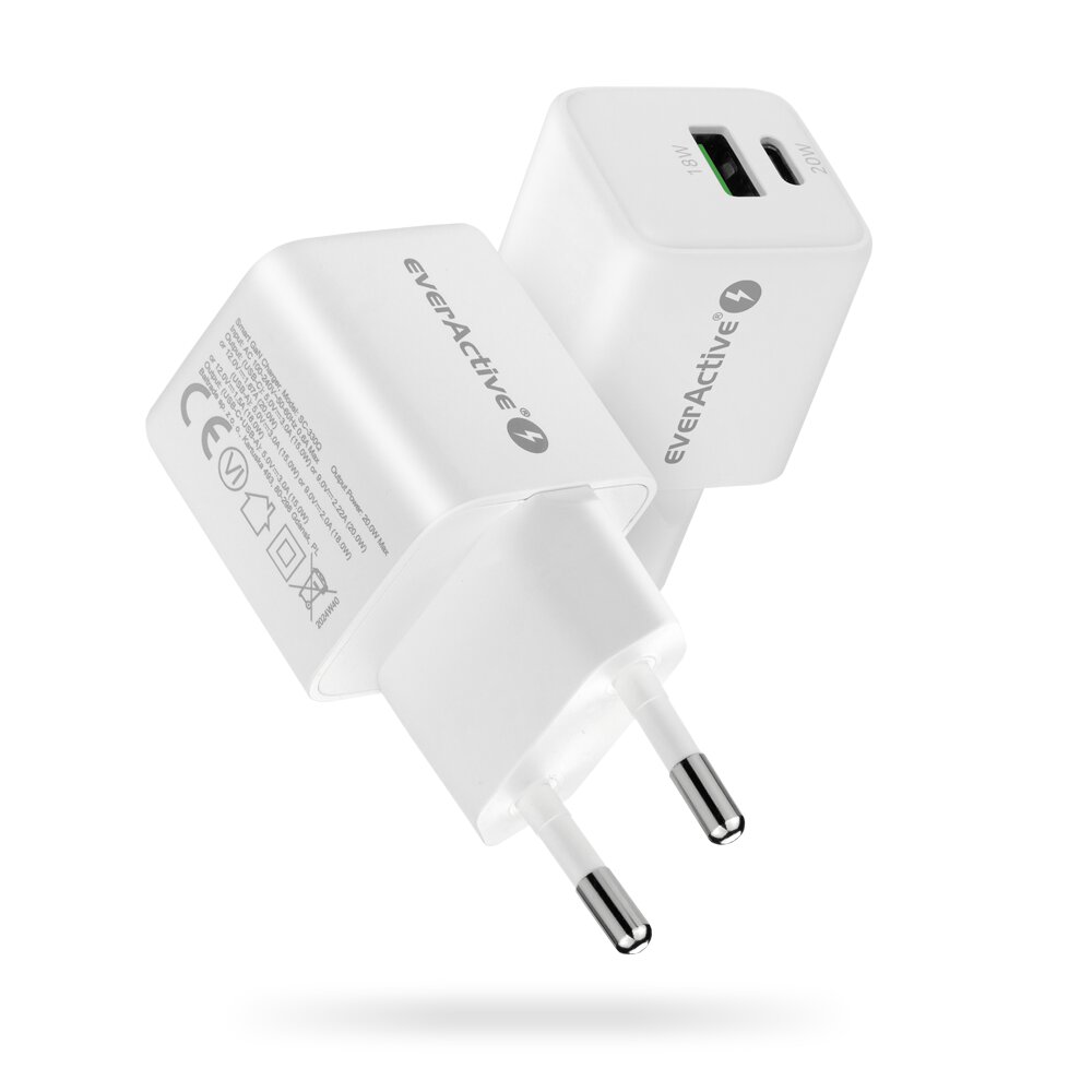 everActive 20W 1xUSB 1xUSB-C SC-330Q