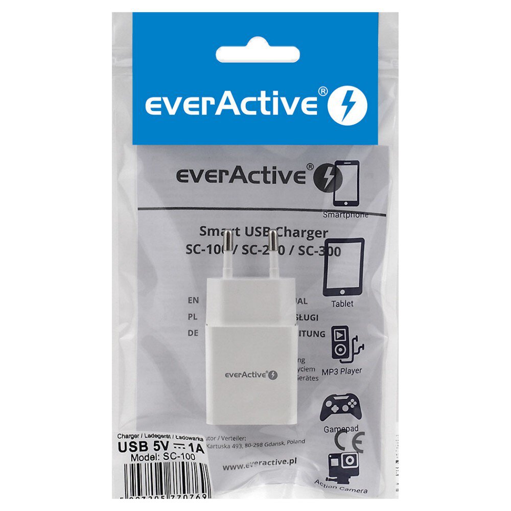 everActive 5W 1xUSB SC-100