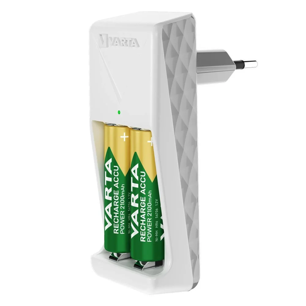Varta MINI CHARGER + 2x AA 2100mAh / 57656