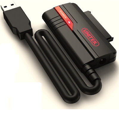 Mostek USB 3.0 na SATA 2,5" 3,5" Unitek Y-1034