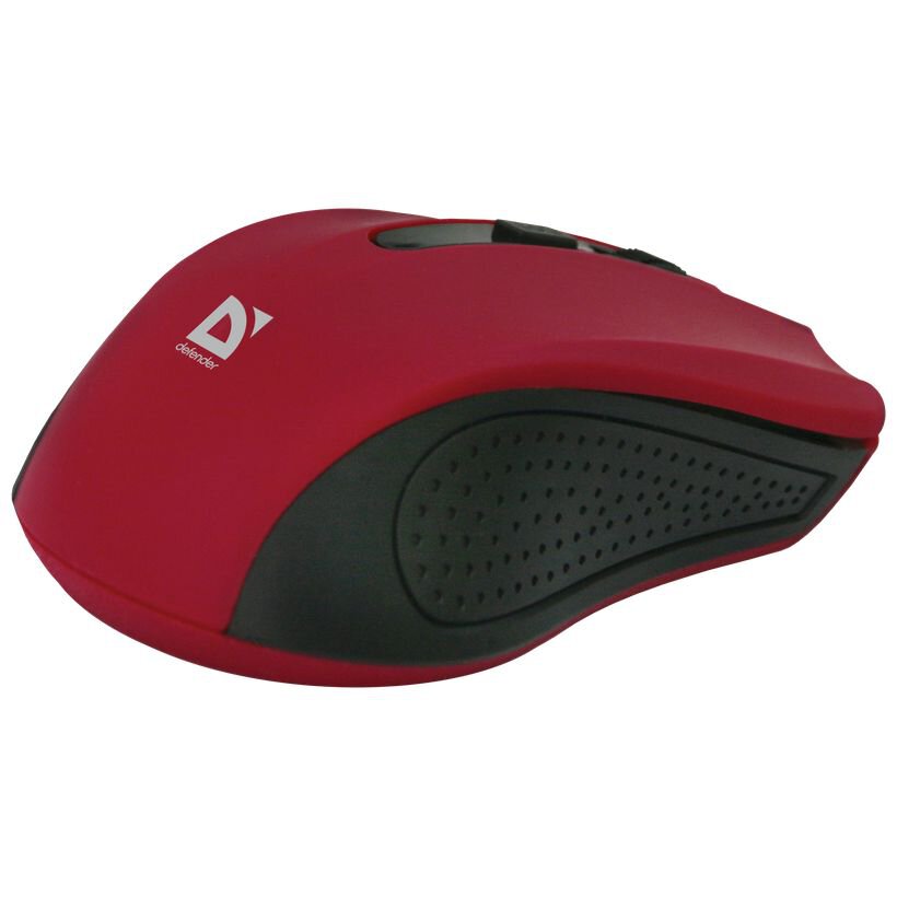 Mysz optyczna bezprzewodowa 2,4GHz Defender Accura MM-935 czerwona ...
