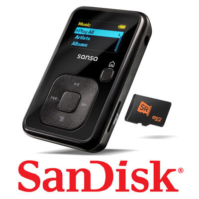 Odtwarzacz MP3 SanDisk Sansa CLIP+ 2GB czarna