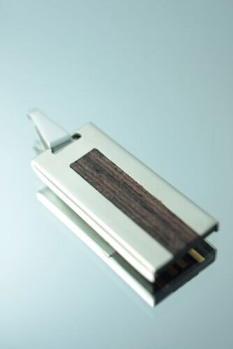 Pamięć USB ZaNa Silver Wenge 4GB