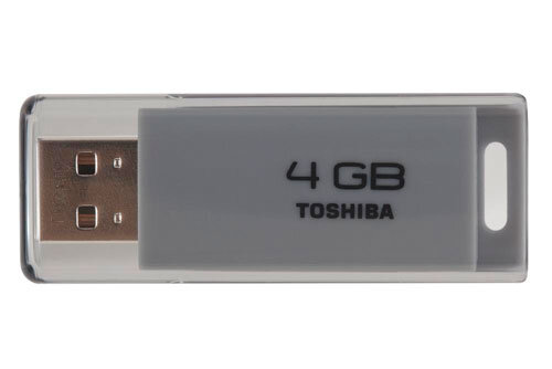 Pendrive Toshiba ASAGIRI 4GB SZARY