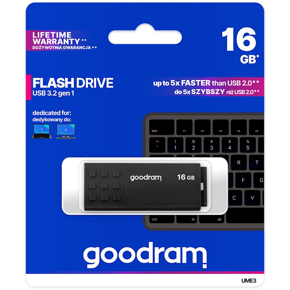 Pendrive USB 3.2 GoodRam UME3 16GB