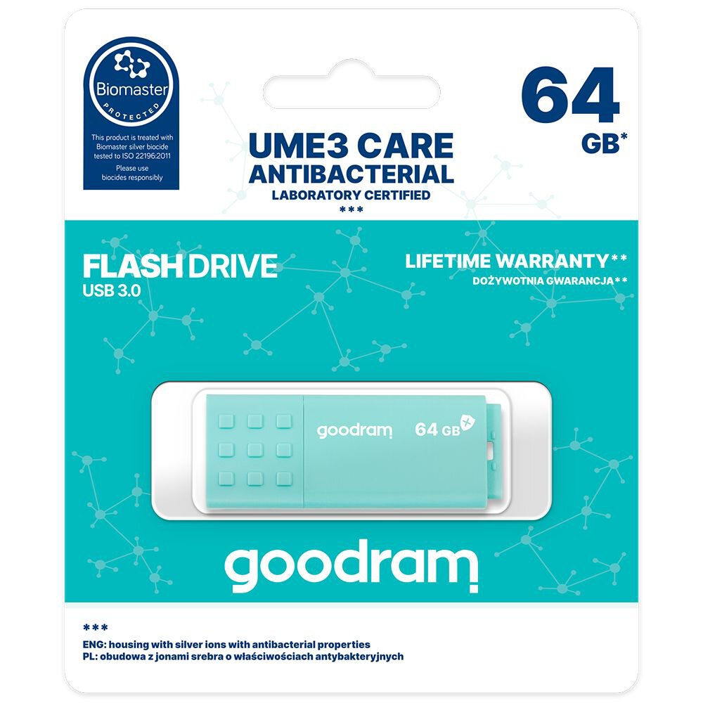 Pendrive USB 3.0 GoodRam UME3 CARE 64GB
