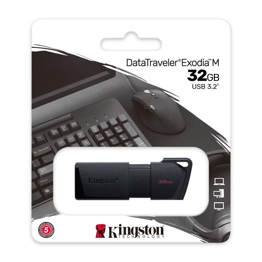 Pendrive USB 3.2 Gen 1 Kingston DataTraveler Exodia M 32GB