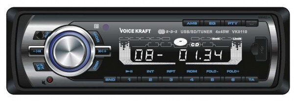 Radio samochodowe VK 0110 Blue