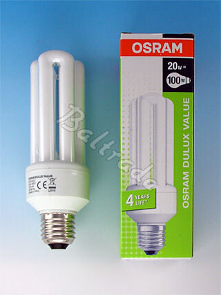 Świetlówka kompaktowa Osram Dulux Value 20W/E27