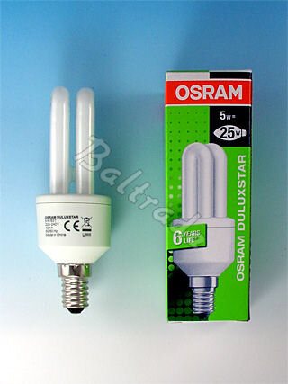 Świetlówka kompaktowa Osram Duluxstar 5W/E14