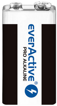 bateria alkaliczna everActive Pro 6LR61 / 6LF22 9V (blister) - 1 sztuka