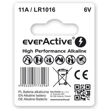 1 x bateria do pilota samochodowego everActive 11A LR1016 MN11