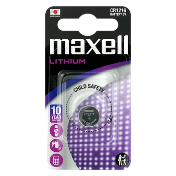 1 x bateria litowa Maxell CR1216