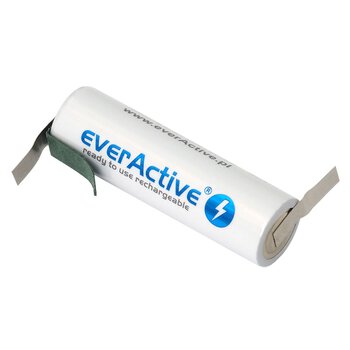 1 x everActive R6/AA 2600mAh z przygrzanymi blaszkami typ:Z