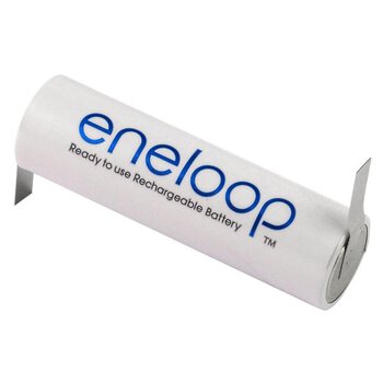 1 x Panasonic Eneloop R6/AA 2000mAh z przygrzanymi blaszkami typ:Z