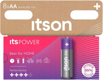8 x AA / LR6 ITSON ITSPOWER (blister)