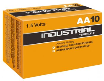 10 x bateria alkaliczna Duracell Industrial LR6 / AA