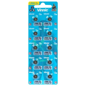 10 x bateria alkaliczna mini Vinnic G4 / AG4 / LR66 / L626