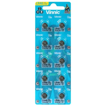 10 x bateria alkaliczna mini Vinnic G5 / AG5 / LR48 / L754