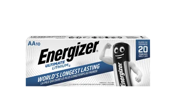 10 x bateria foto litowa Energizer L91 Ultimate Lithium R6 AA